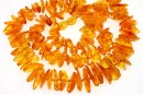 Baltic amber, necklace free form, 13-20mm