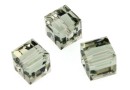 Swarovski, cub, black diamond, 10mm - x1