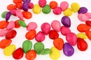 Multicolor magnesite, flat briolette, 16x12mm