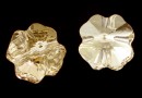 Swarovski, trifoi, silver shade, 8mm - x2