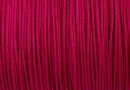 Snur matase pentru bratari, roz fucsia, 0.8mm - x5m