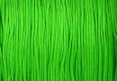 Snur matase pentru bratari, verde lime, 0.8mm - x5m