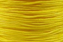 Bobina snur matase pentru bratari, galben, 0.8mm - x100m
