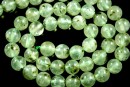 Prehnite, round, 10.5mm