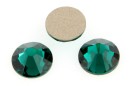 Swarovski, cabochon, emerald, 6mm - x4