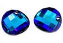 Swarovski, pandantiv twist, bermuda blue, 28mm - x1