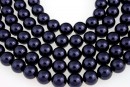 Swarovski pearl, dark purple, 12mm - x10