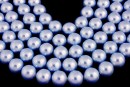 Perle Swarovski, light blue, 8mm - x50