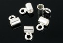 Decorative spacer, for charm, s, 925 silver, 4.5mm - x2