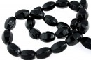 Onix, black, fancy tube, 14x10mm