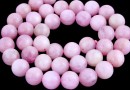 Pink kunzite, A+ grade, natural, round, 8.5mm