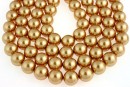 Perle Swarovski, bright gold pearl, 4mm - x100