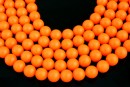 Perle Swarovski, neon orange, 8mm - x20