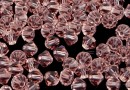 Swarovski, bicone bead, vintage rose, 4mm - x20