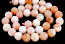 Margele din agate dantelate, rotund, 6.5mm