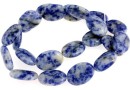 Blue spot sodalite, oval,18x13mm