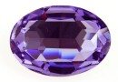 Swarovski, rivoli cabochon tanzanite, 30x22mm - x1