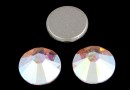 Swarovski, cabochon, aurore boreale, 11mm - x2