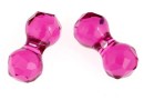 Swarovski, margele clepsidra, fuchsia, 11x6mm - x1