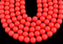 Perle Swarovski, neon red, 10mm - x10