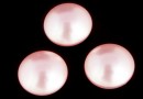 Swarovski, cabochon perla cristal, rosaline, 6mm - x2