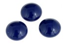 Swarovski, cabochon perla cristal, dark lapis, 6mm - x2