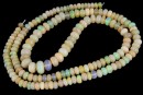 Natural golden opal, rondelle, 4-6mm