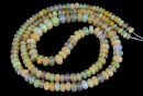 Natural golden opal, rondelle, 4-6mm