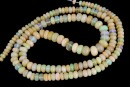 Natural golden opal, rondelle, 4-6mm