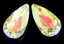Swarovski, pandantiv picatura, aurore boreale, 24x12mm - x1