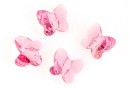Swarovski, margele fluture, light rose, 8mm - x2