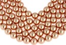 Perle Swarovski, rose gold, 8mm - x50