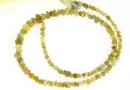 Diamant natural brut neprelucrat, verde lime, chips, 1.8-4mm