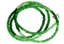 Margele tsavorit, grad A+, piatra naturala, rondela fatetata , 2.5mm