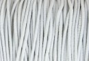 Snur elastic circular, alb, 1.4mm - x 13m