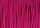 Circular elastic cord, fuchsia, 1.4mm - x 13m