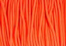 Circular elastic strap, neon orange, 1.4mm - x 13m