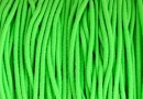 Elastic cord circular, green neon, 1.4mm - x 13m