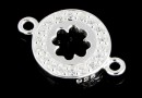Link trifoi, argint 925, 15x9.5mm - x1