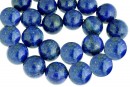 Margele Lapis Lazuli Denim natural A+, rotund, 10mm