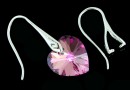 Earring findings, 925 silver, 24x0.8mm - x1pair