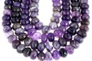 Amethyst, faceted Rondelle, 14.5x9mm