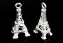 Pandantiv turnul Eiffel, argint 925, 22x10mm - x1