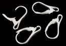 Earring findings, 925 silver, 20x10mm - x1pair