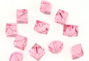 Swarovski, margele cub, light rose, 4mm - x2