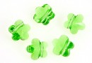 Swarovski, margele floare, peridot, 6mm - x4