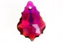 Swarovski, pandantiv baroque, ruby aurore boreale, 22mm - x1