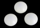 Swarovski, crystal pearl cabochon, ivory, 6mm - x2