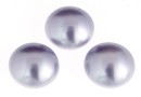 Swarovski, cabochon perla cristal, lavender, 6mm - x2