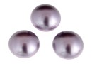 Swarovski, cabochon perla cristal, mauve, 6mm - x2